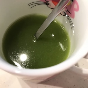 抹茶くず湯